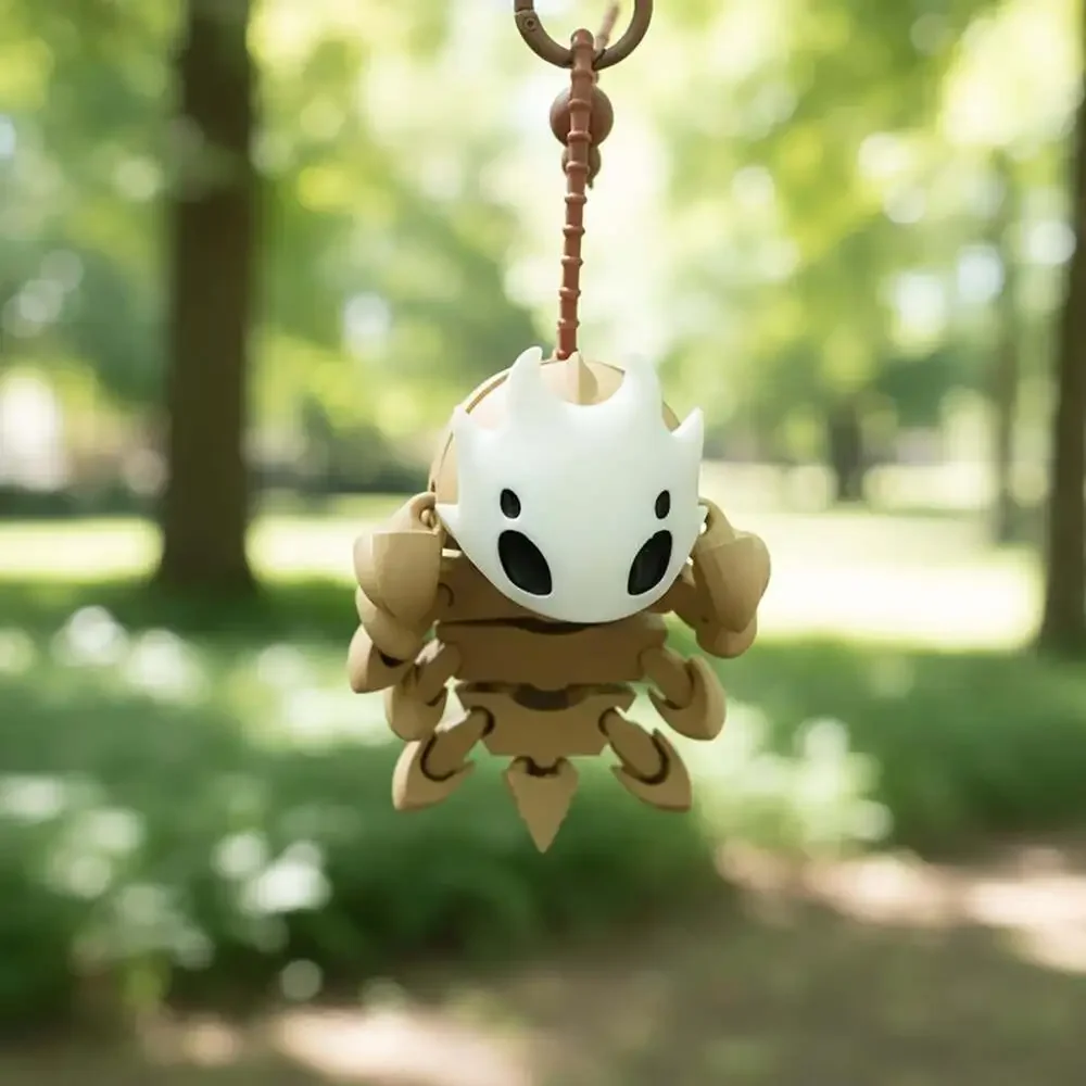 Hollow Knight Silksong Bell Beast Keychain 3D Printed PLA Articulated Figure 127